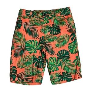 Children’s place boy’s 7Y tropical chino shorts